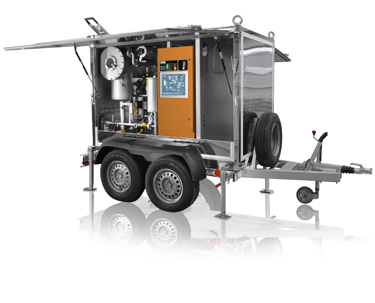 OIL DEGASSING PLANT
