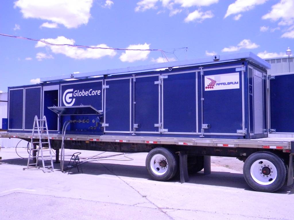 Oil regeneration in container in Mexico